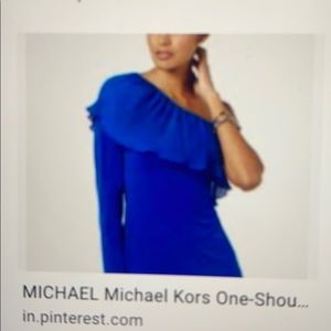 Michael Kors one shoulder blouse
